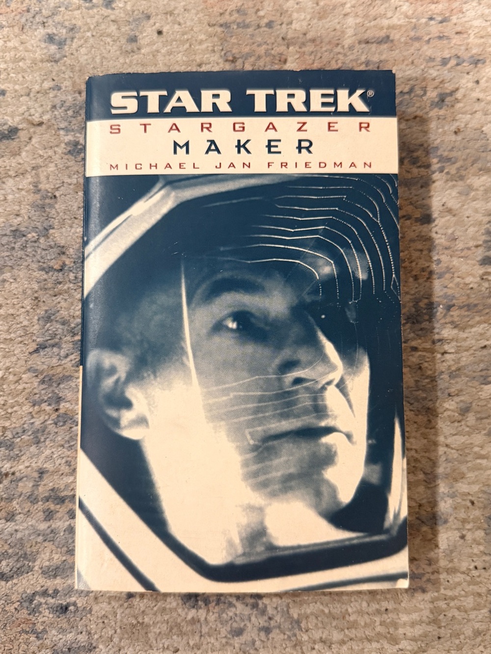 Star Trek Stargazer Maker by Michael Jan Friedman  final price